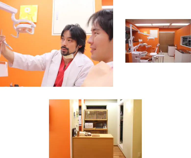 院長が患者と話す様子